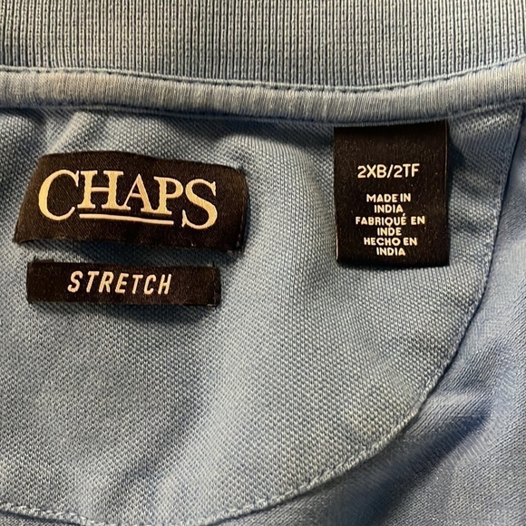 Chaps Men’s short sleeve polo top size 2XB - Picture 4 of 5
